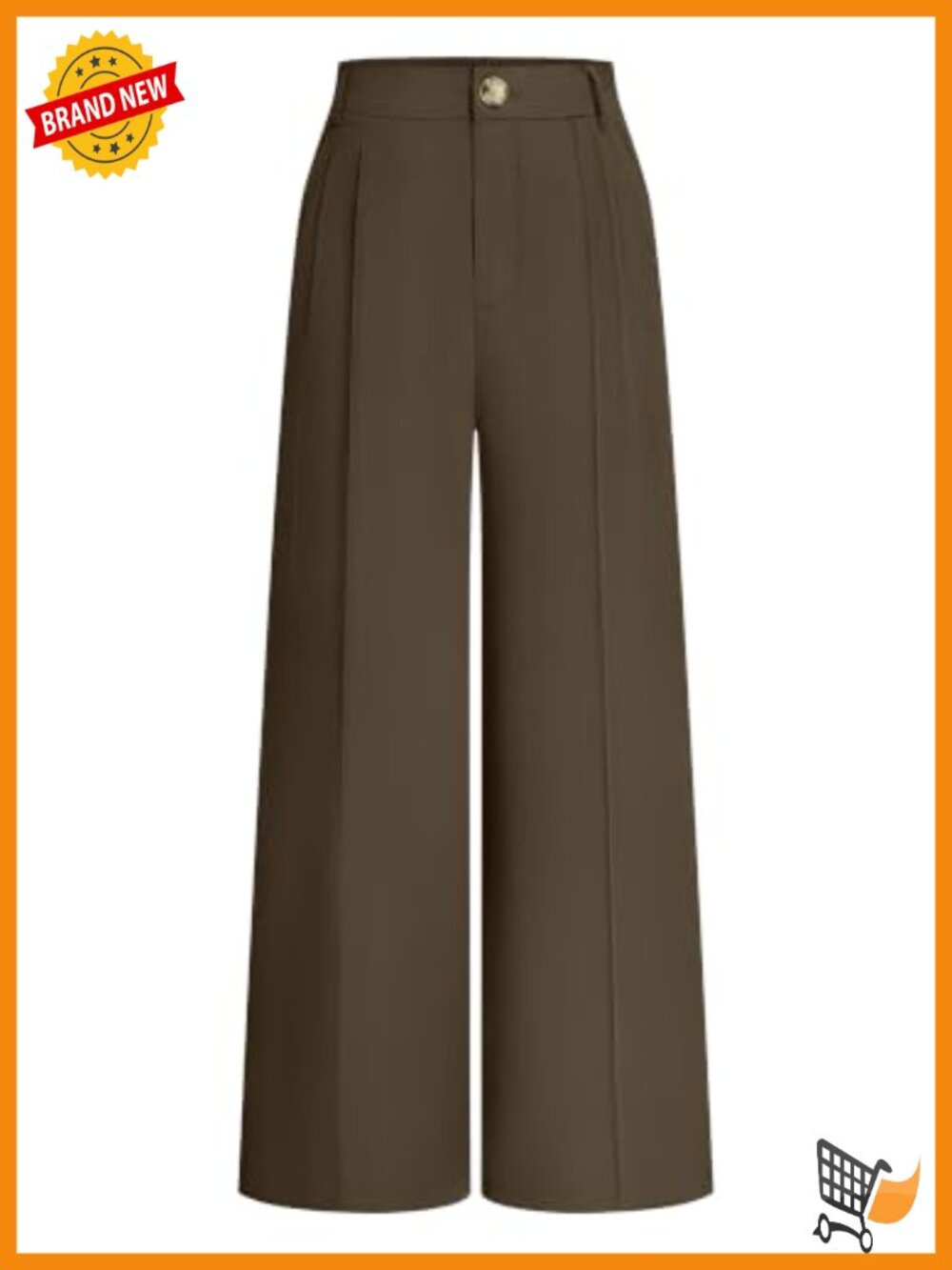 Wide Leg High Waisted Palazzo Pants with Pockets
